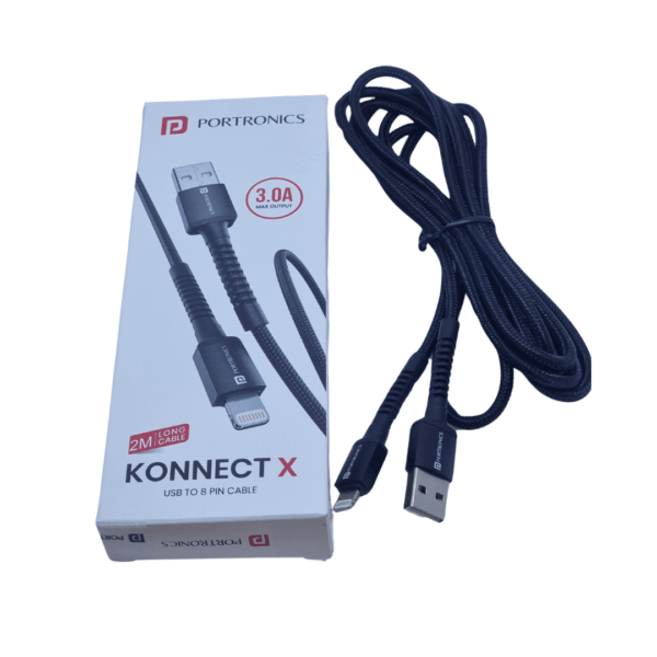 PORTRONICS KONNECT X POR-2160 USB TO iPHONE CABLE